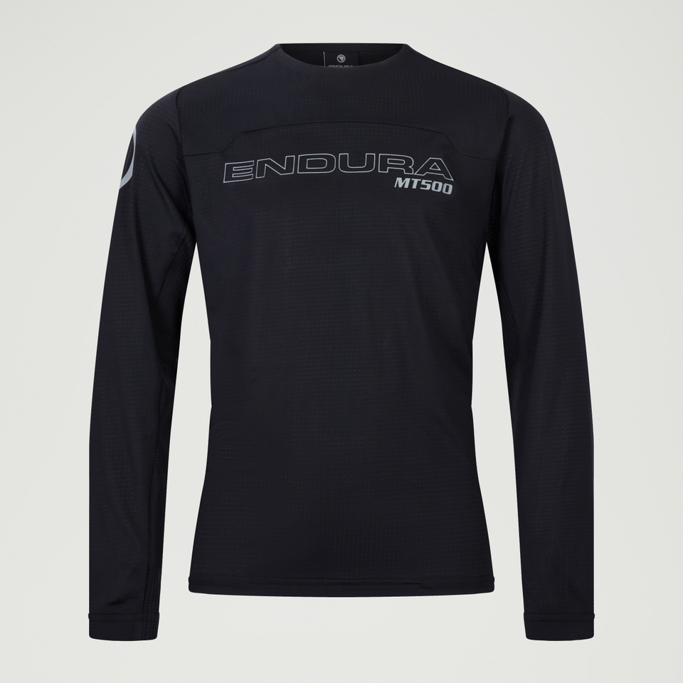 Kid's MT500 Burner L/S Jersey - Black