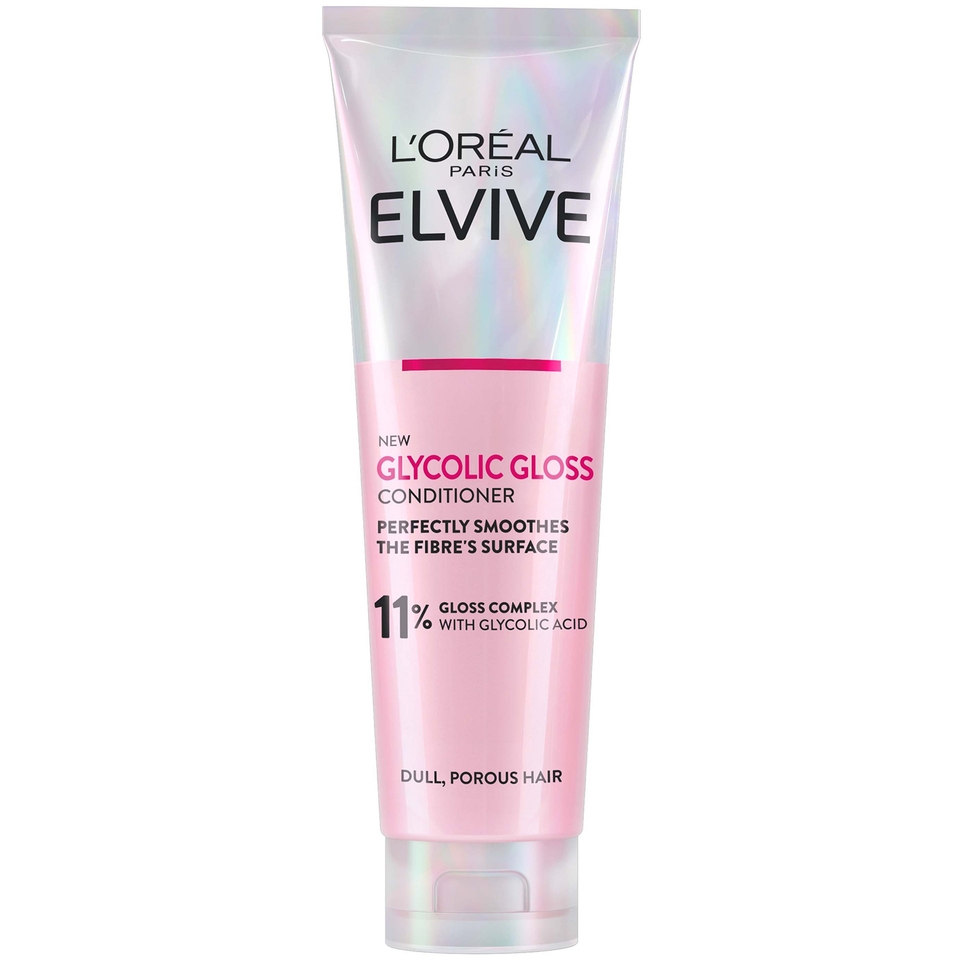 L'Oréal Paris Elvive Glycolic Gloss Shampoo and Conditioner Set for Dull Hair