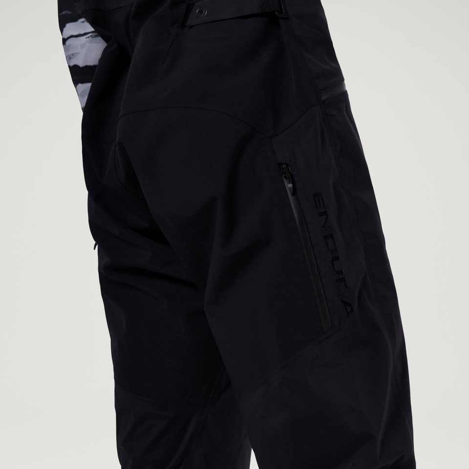 MT500 Wasserdichte Trägerhose für Herren - Schwarz