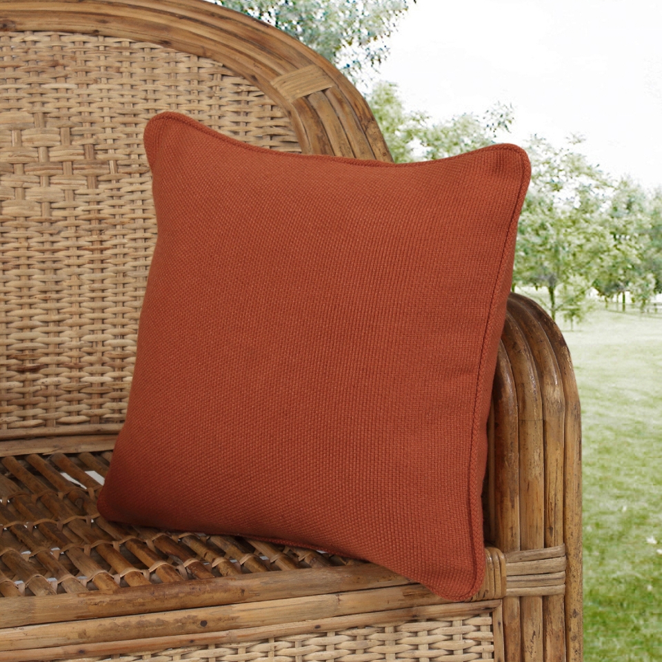 Plain Outdoor Cushion Rust Homebase