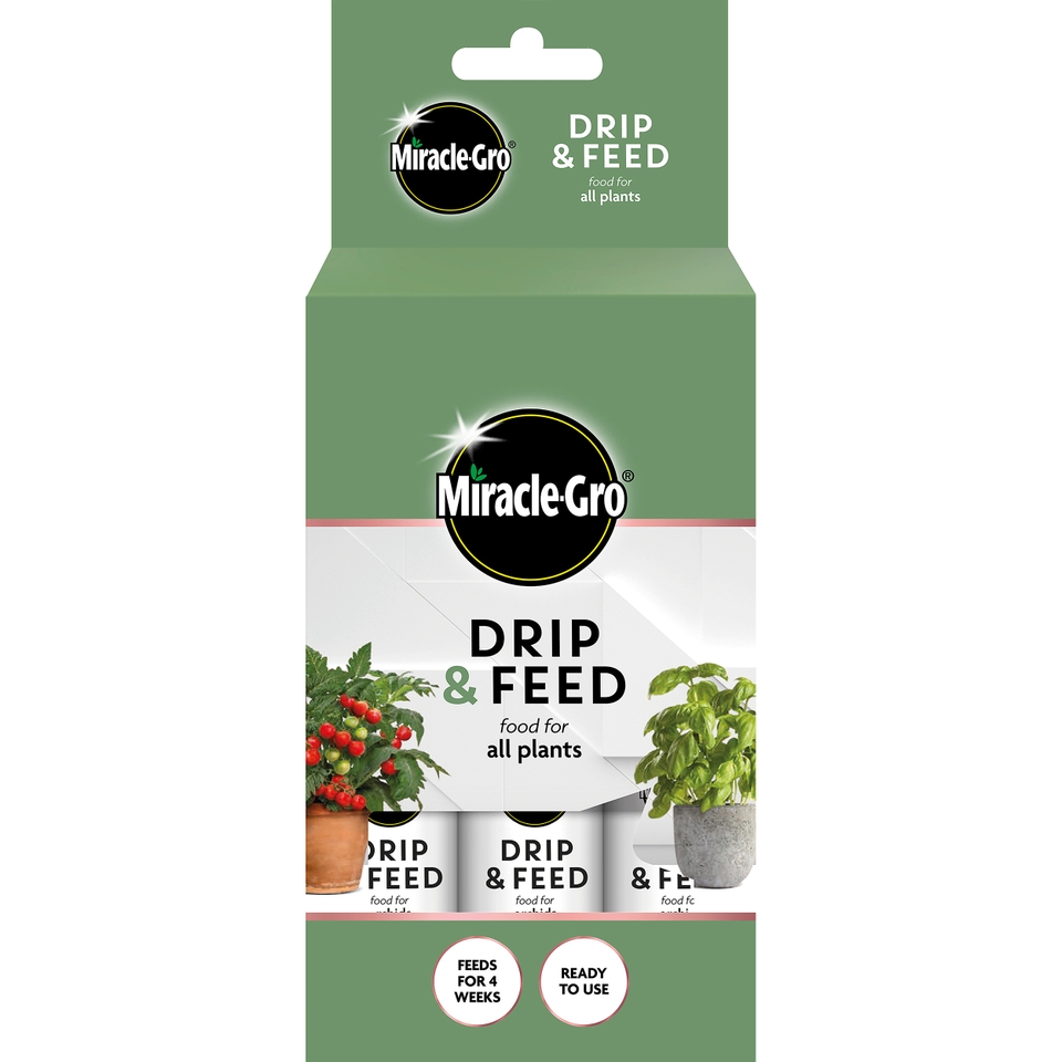 Miracle-Gro Drip & Feed All Purpose Houseplant Food - 3 Pack
