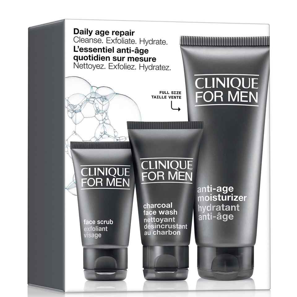 Clinique Daily Age Repair Skincare Gift Set for Men