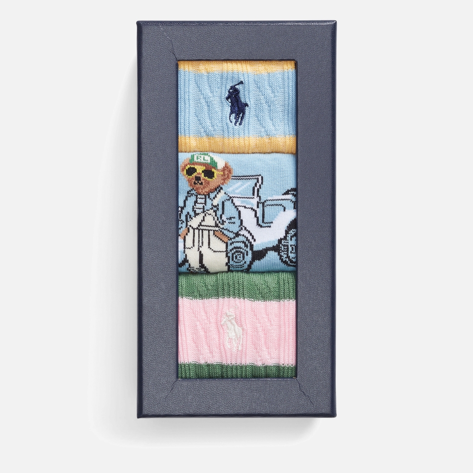 Polo Ralph Lauren Cotton-Blend Crew Sock Gift Box