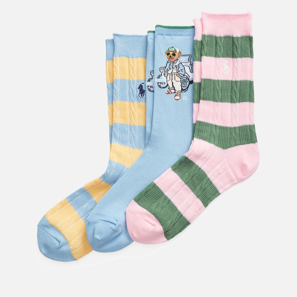 Polo Ralph Lauren Cotton-Blend Crew Sock Gift Box