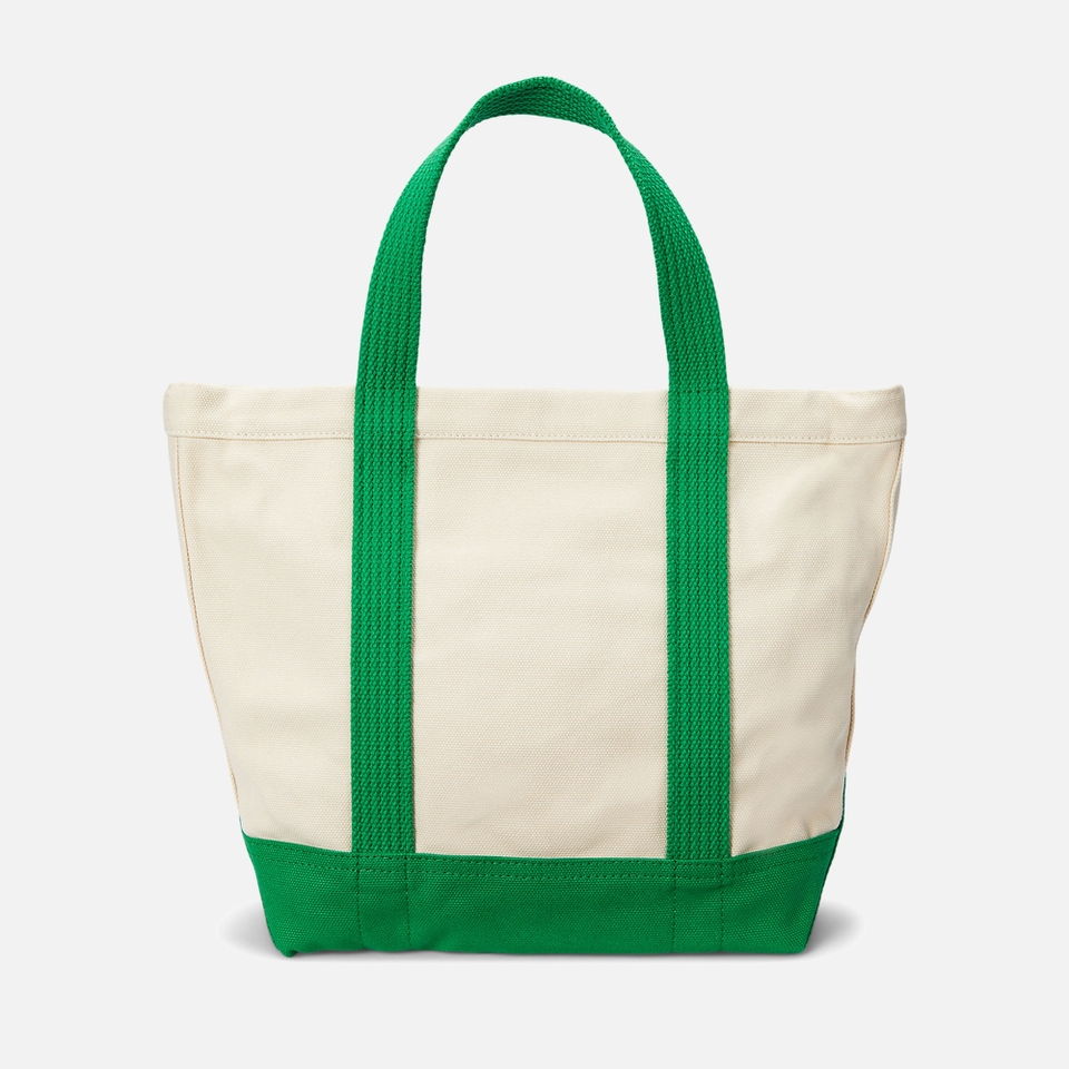 Polo bear canvas tote shop