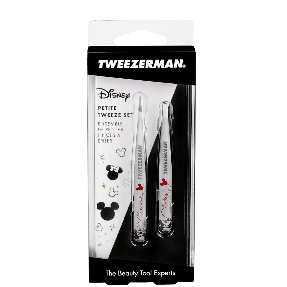 Tweezerman Mickey and Minnie Forever in Love Petite Tweeze Set