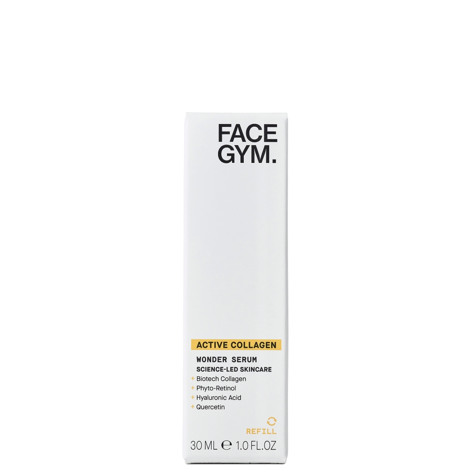 FaceGym Active Collagen Wonder Serum with Phyto-Retinol and Hyaluronic Acid 30ml
