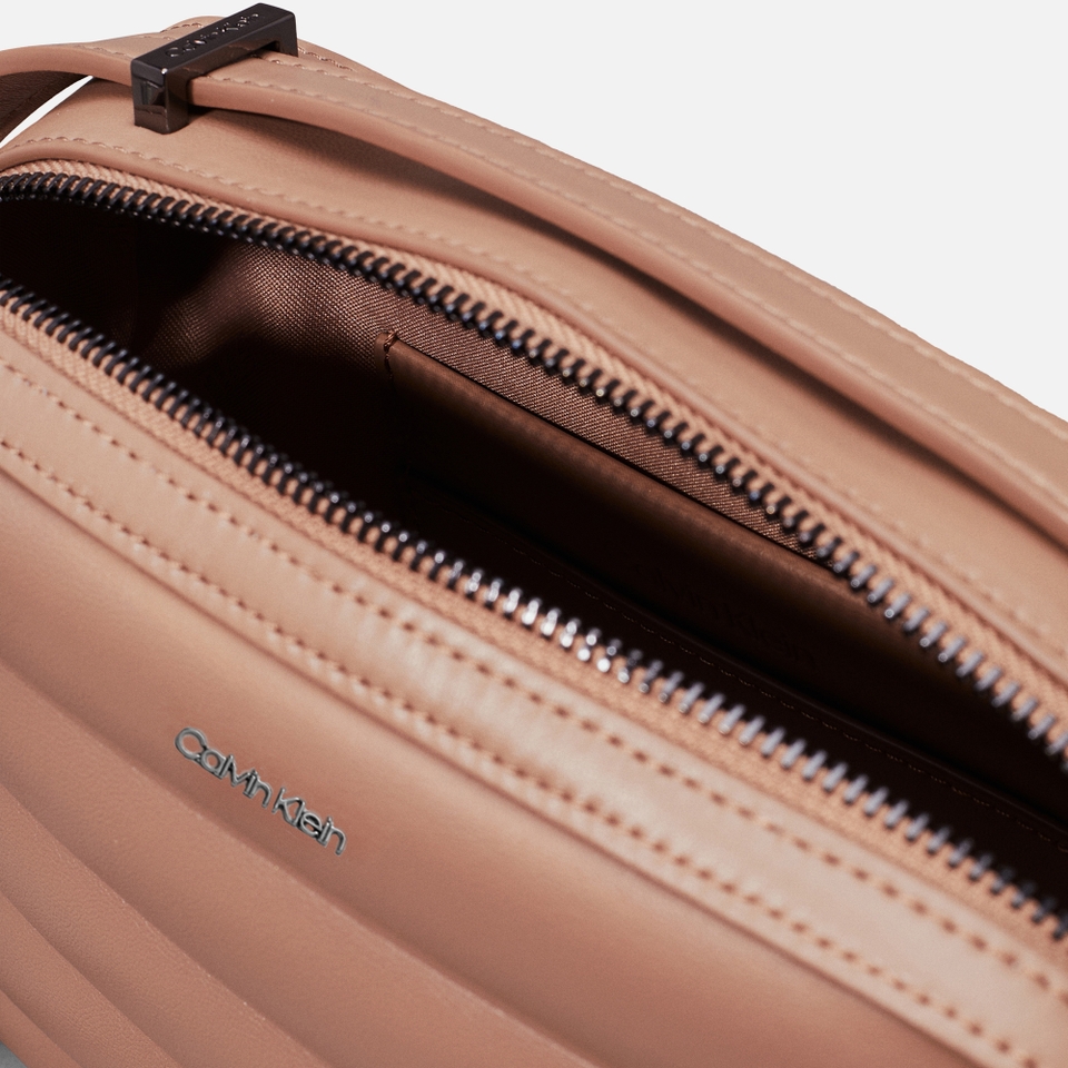 Calvin Klein Line Quilt Faux Leather Camera Bag