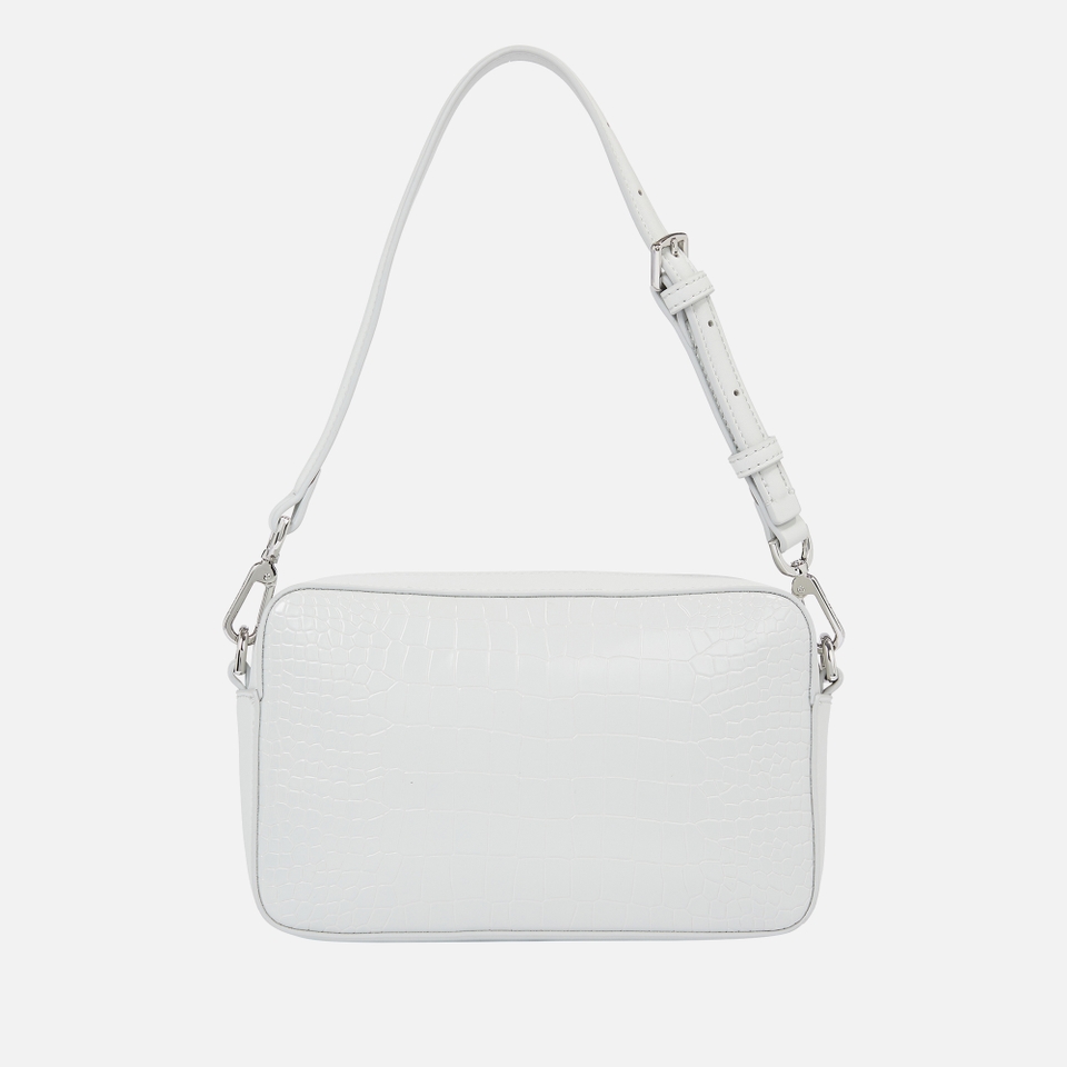 Calvin Klein CK Must Croc-Embossed Faux Leather Camera Bag