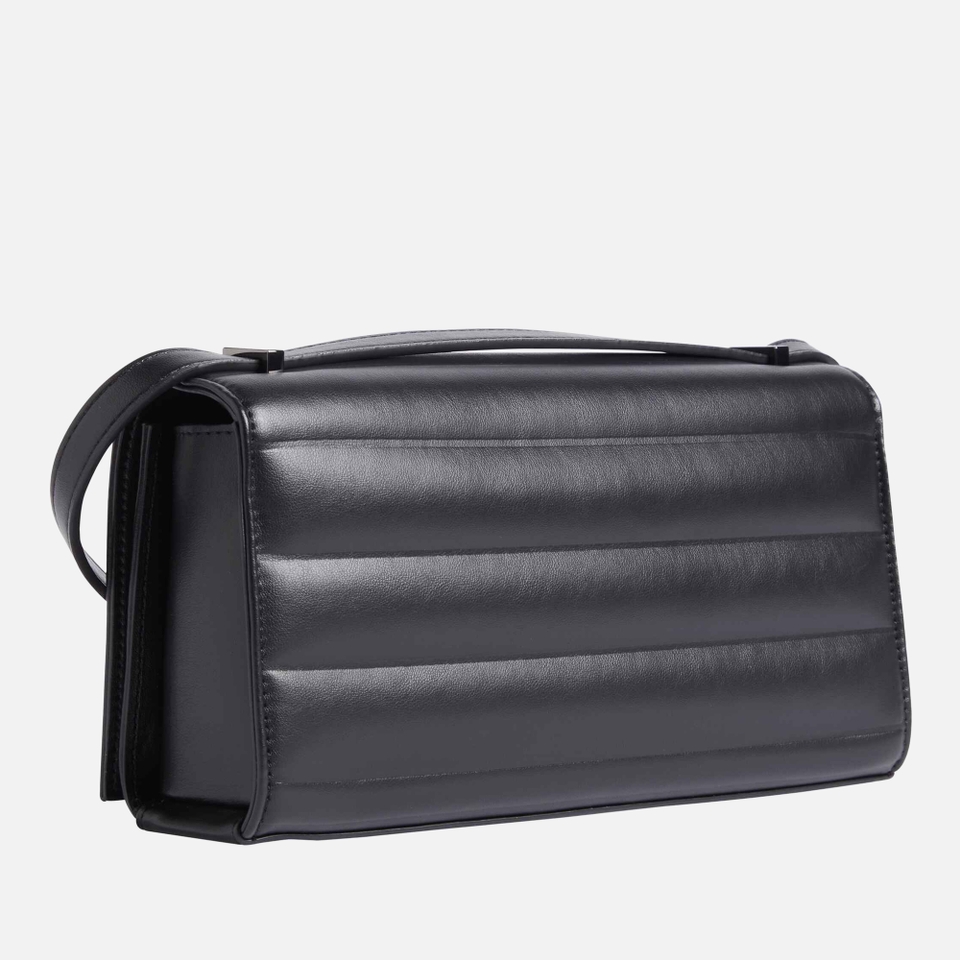 Calvin Klein Line Quilt Convertible Faux Leather Shoulder Bag