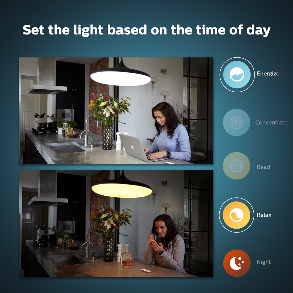 Philips Hue Go Smart LED Portable Light and Dimmer Switch
