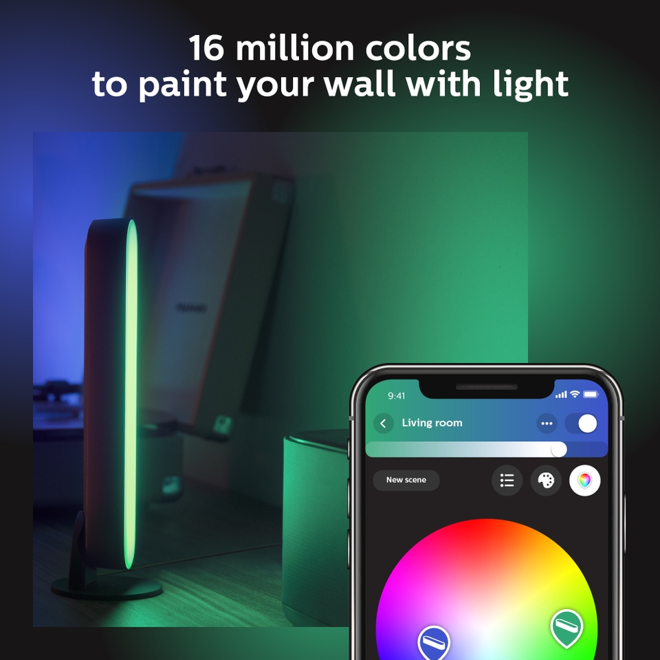 Philips Hue Play Colour Ambiance Smart LED Lightbars and Bridge
