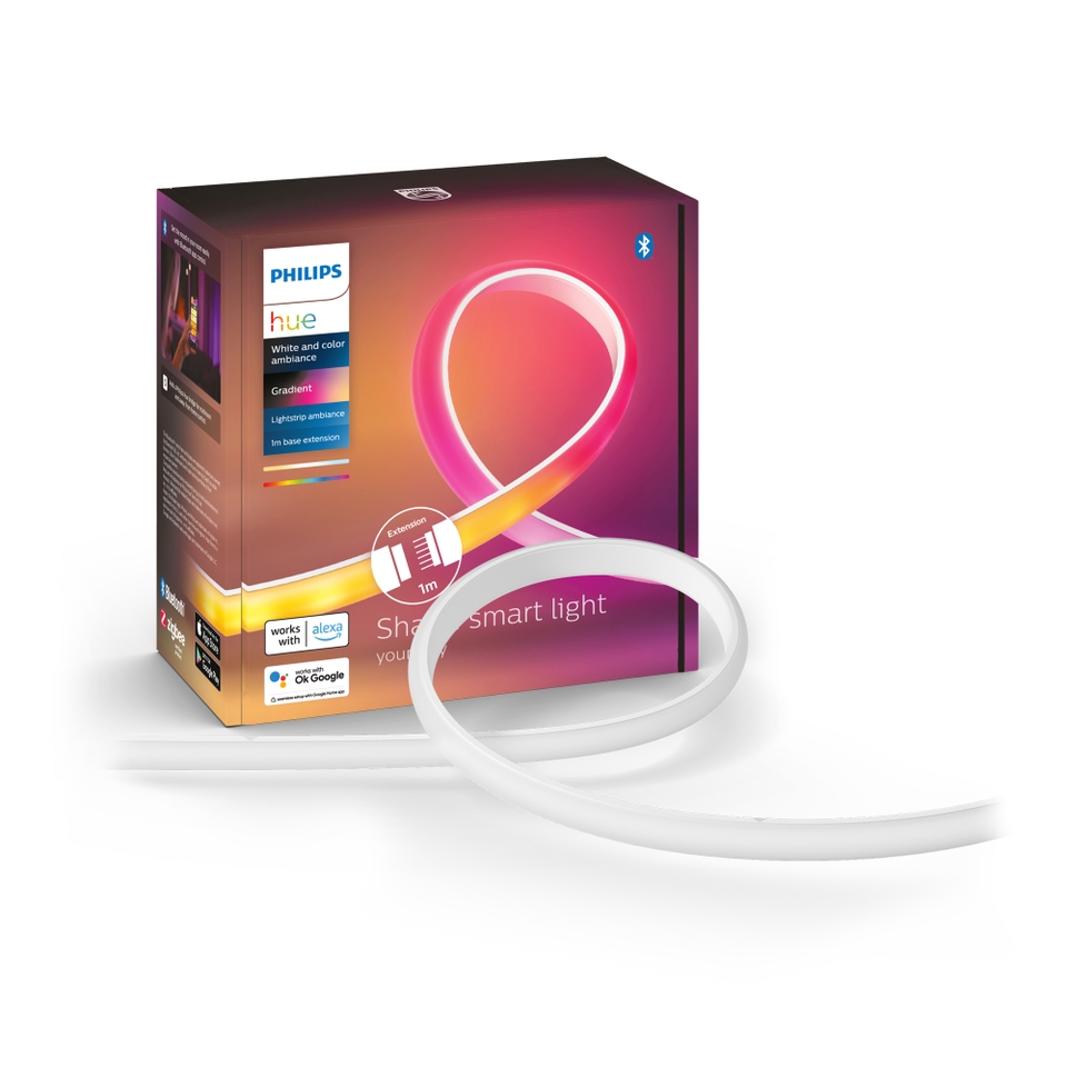 Philips Hue Gradient Colour Ambiance Lightstrip Extension 1m
