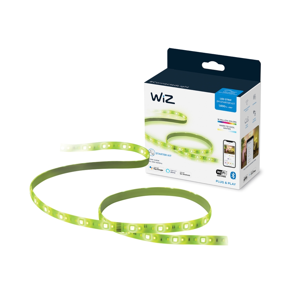 WiZ RGBW LED Light Strip Kit 2m