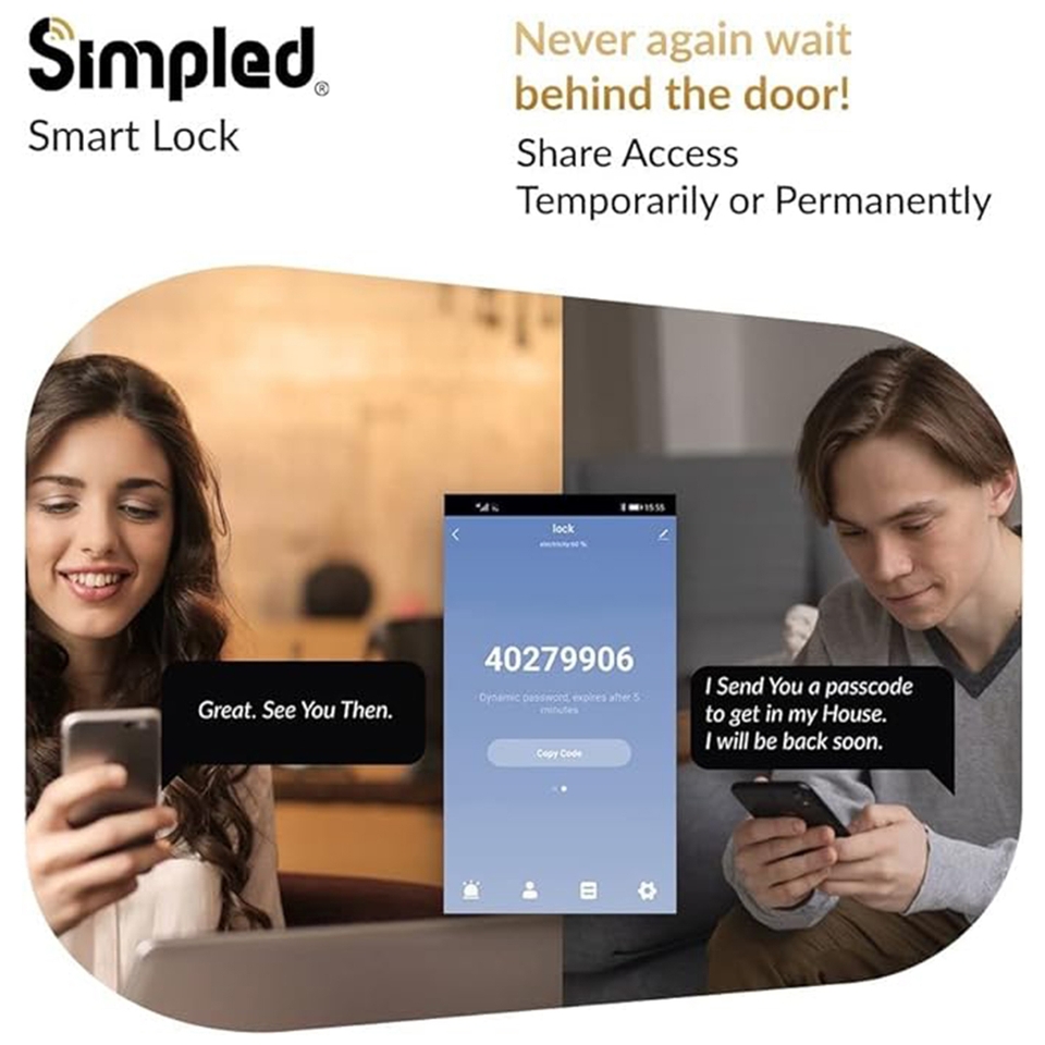 Simpled Double-Side Smart Lock