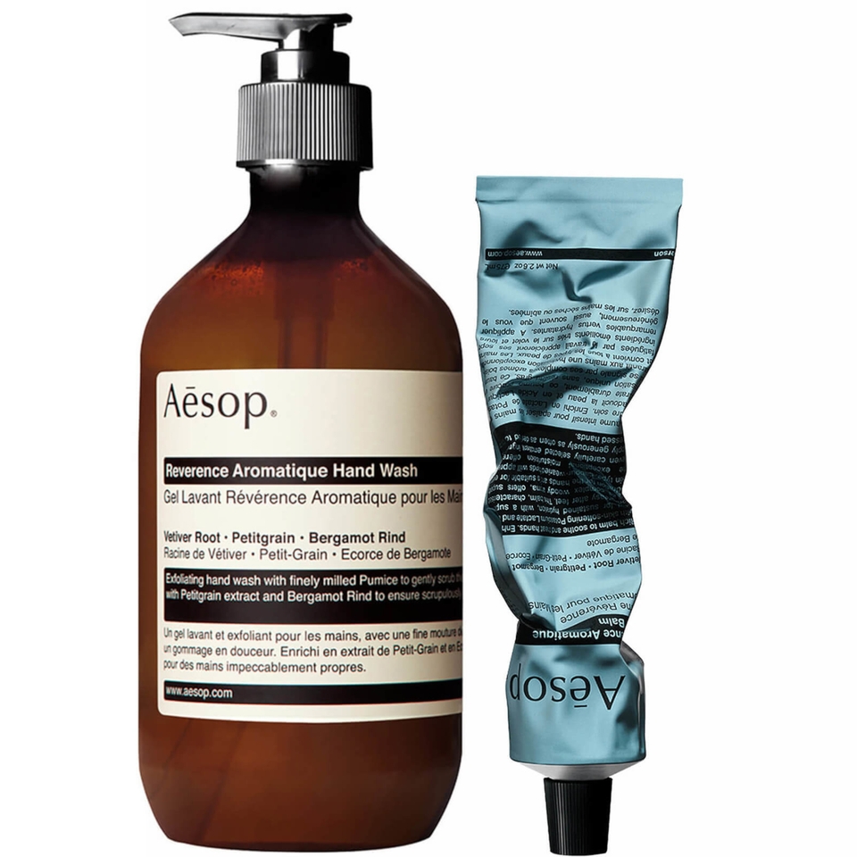Aesop Aromatic Hand Wash セット Aesop Reverence Hand Duo | Dermstore