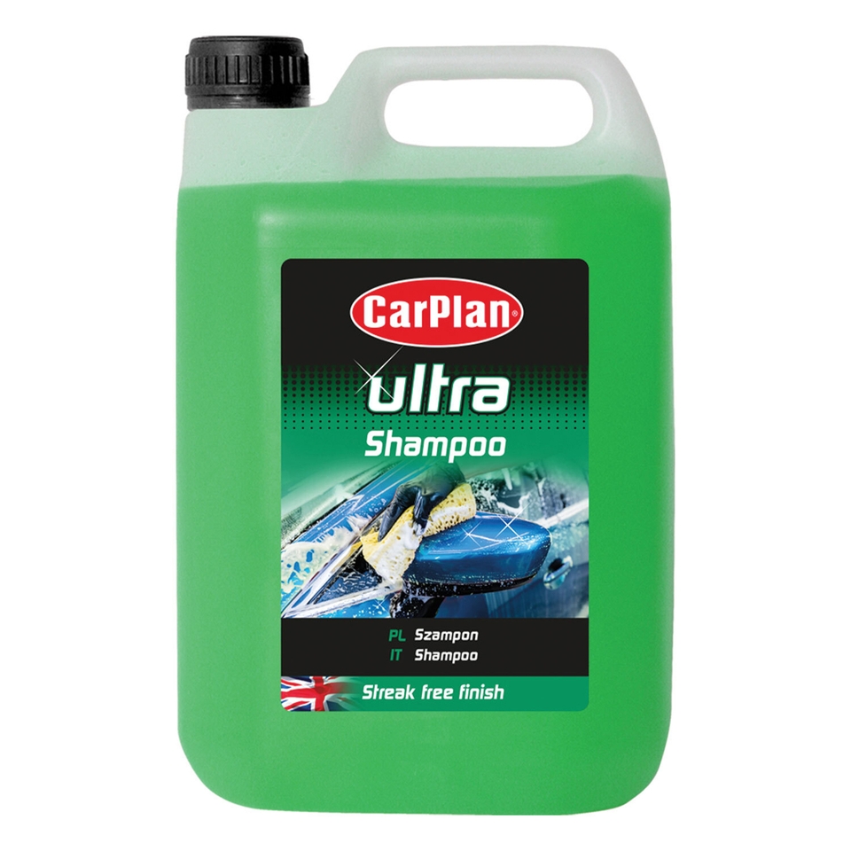 Carplan Ultra Shampoo Streak Free Finish 5L