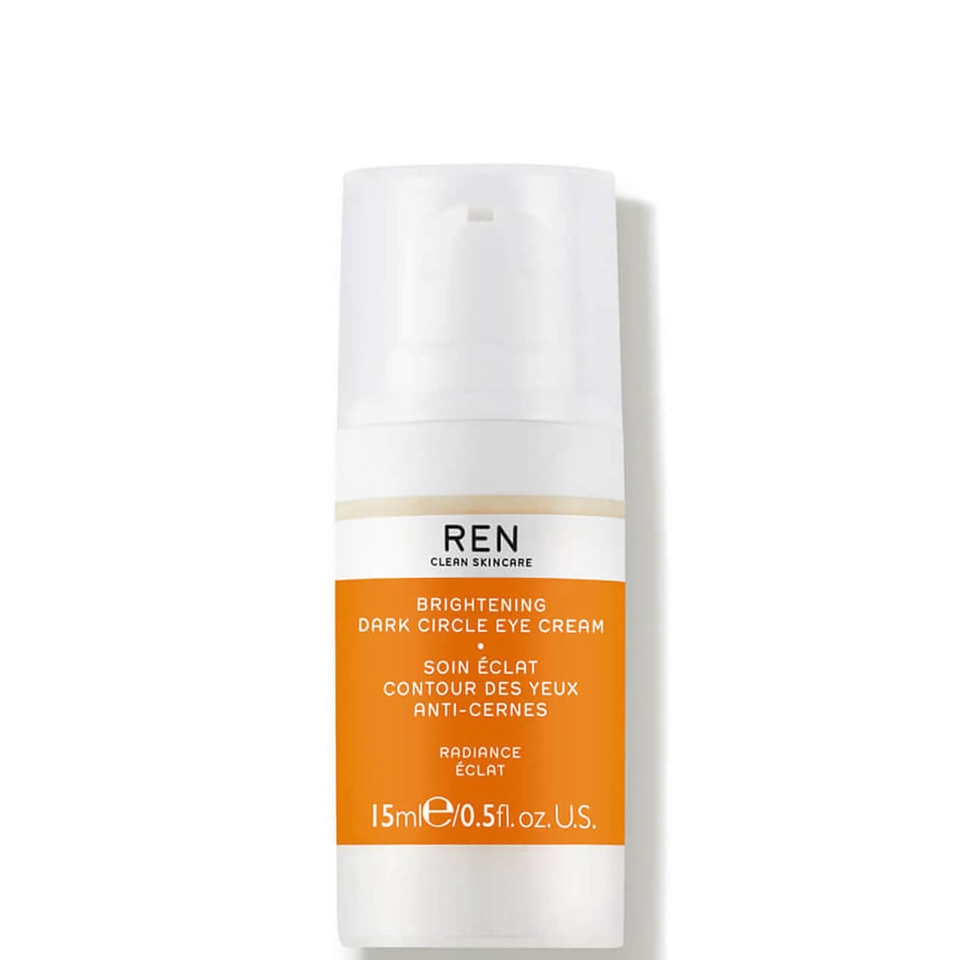 REN Clean Skincare Ready Steady Glow Daily AHA Tonic 250ml and Radiance Brightening Dark Circle Eye Cream 15ml