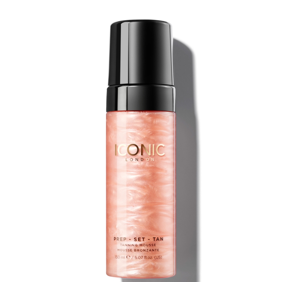 ICONIC London Prep Set Tan Mousse & Pro Puff Bundle - Illuminate