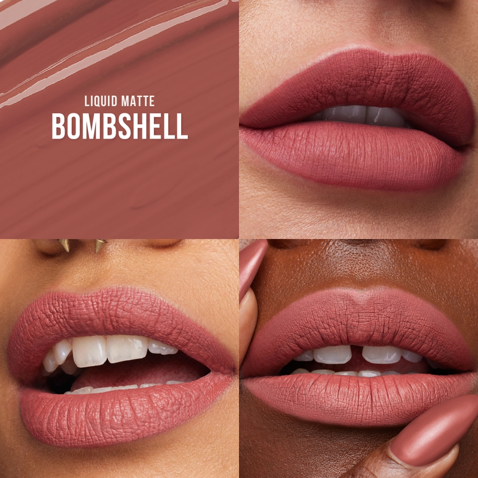 Huda Beauty Bomshell Lip Duo Set