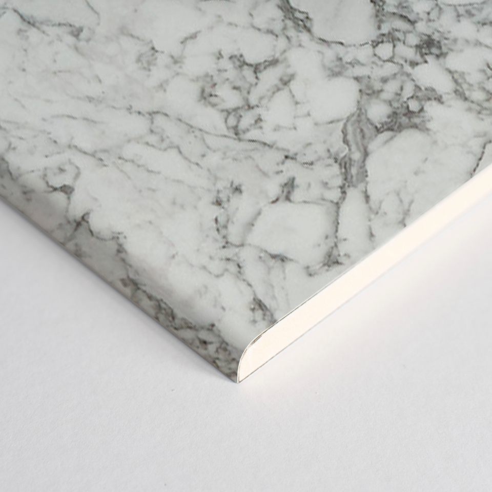 Wetwall Elite Milano Marble 1200mm Post Formed Edge Wall Panel