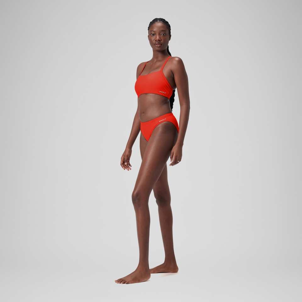 Women's Solid Classic Bottom Red