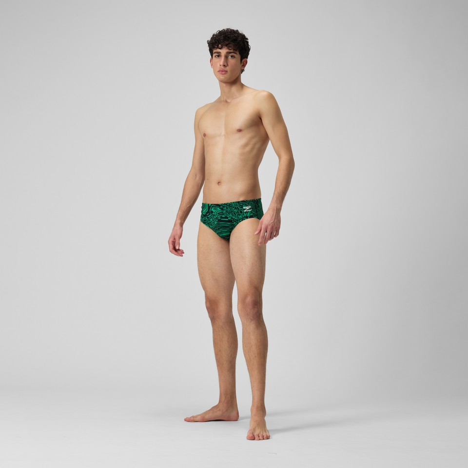 Caleçon vert/noir pour hommes Hydrochasm