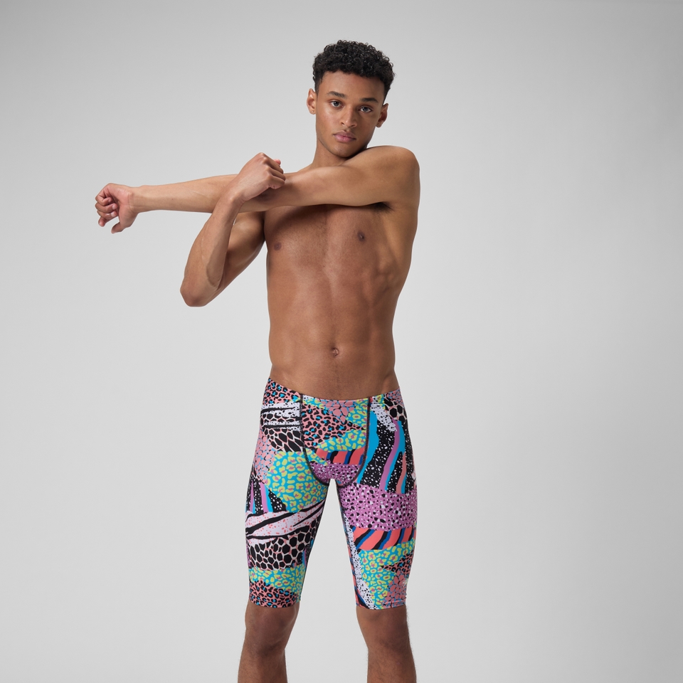 Men's Printed Jammer Multi