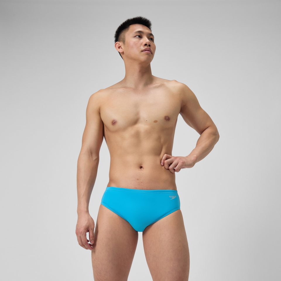 Men's Endurance Solid One Brief Blue