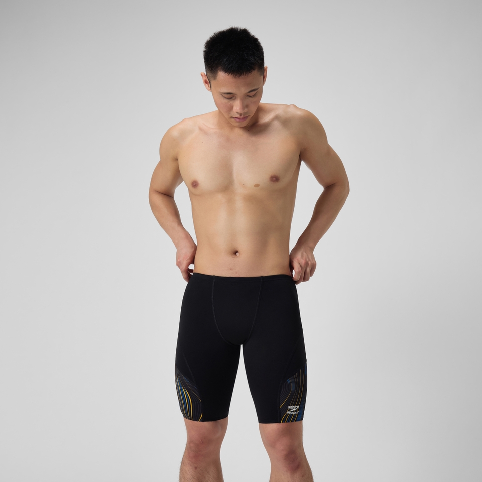 Men's Space Train Jammer Gold Gold/Blue
