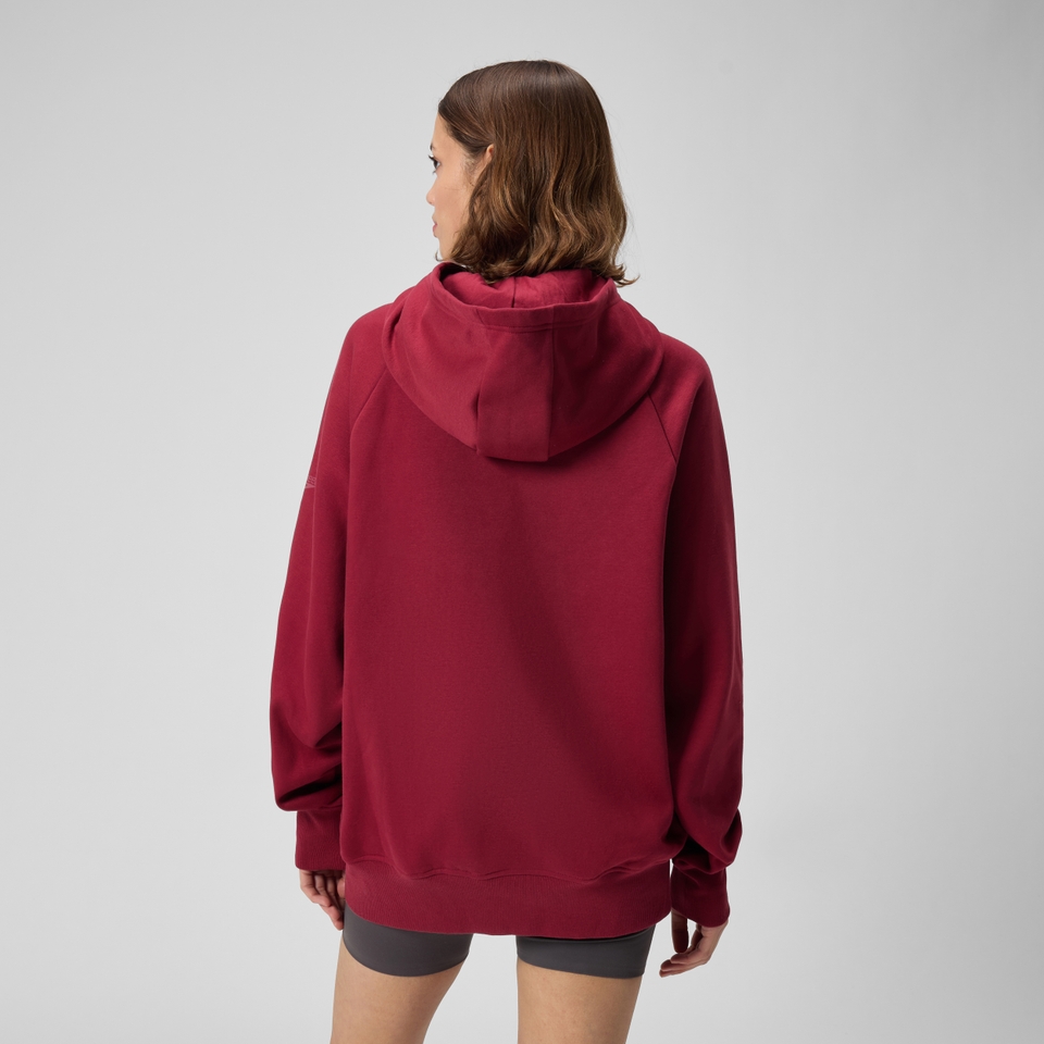 Unisex Fleece Hoodie Red