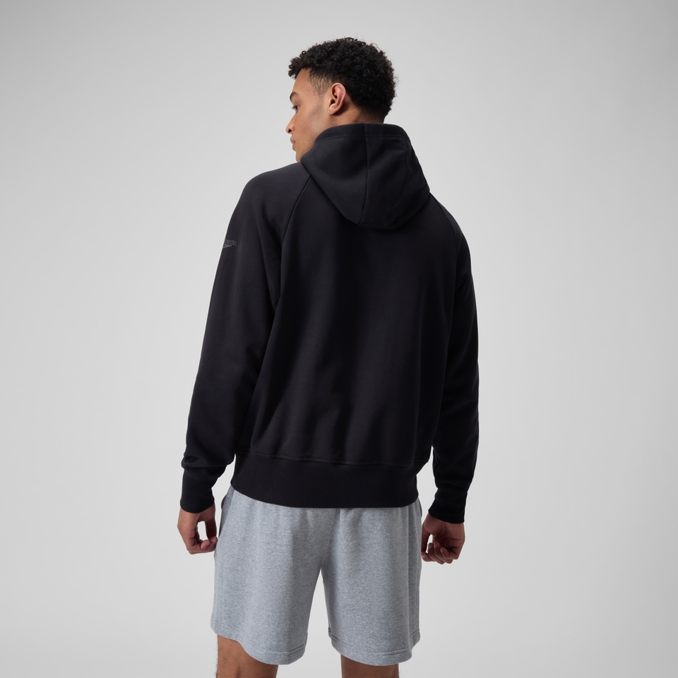 SPEEDO Unisex Fleece Hoodie Team Black