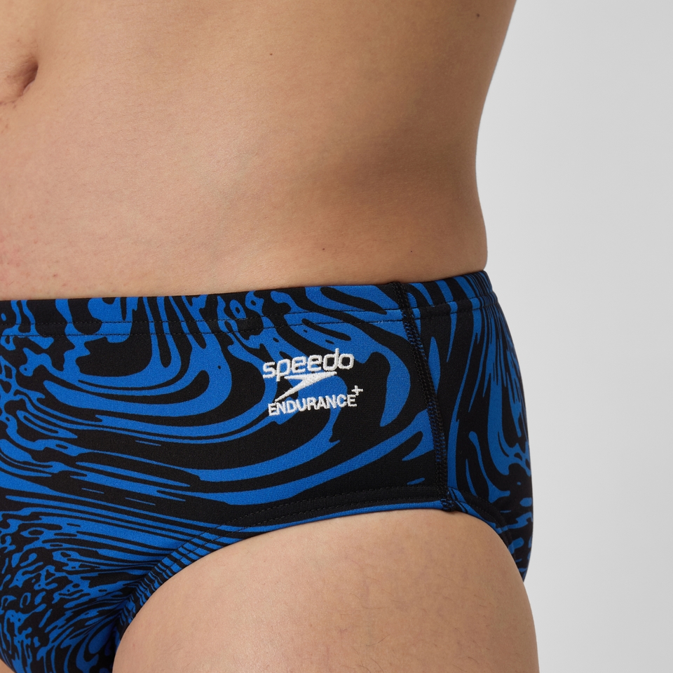 Caleçon bleu/noir pour hommes Hydrochasm
