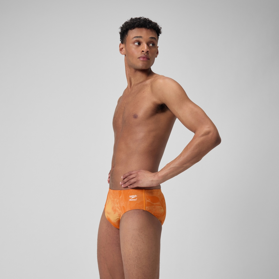 Men's Lunar Storm Brief Orange