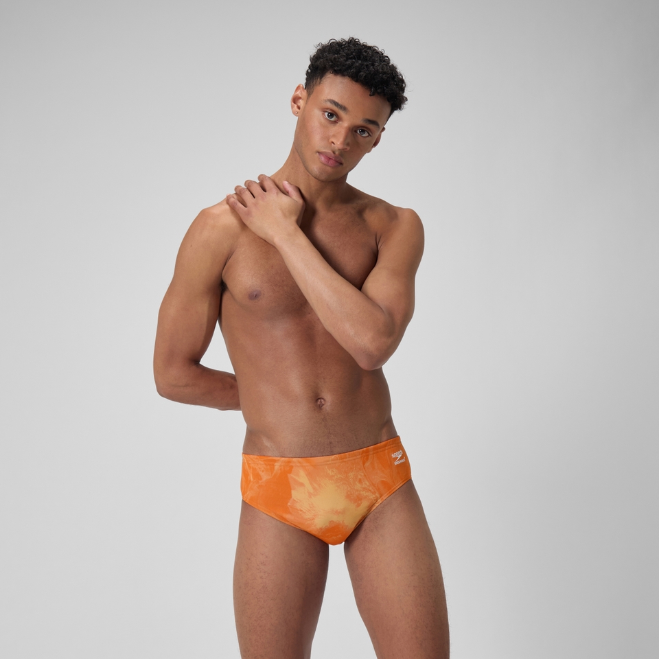 Men's Lunar Storm Brief Orange