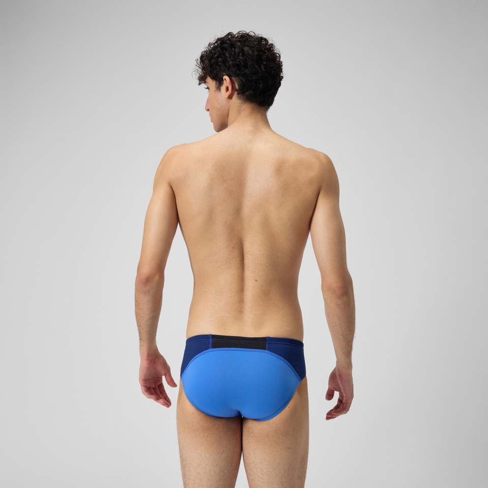 Men's Colorblock One Brief Blue