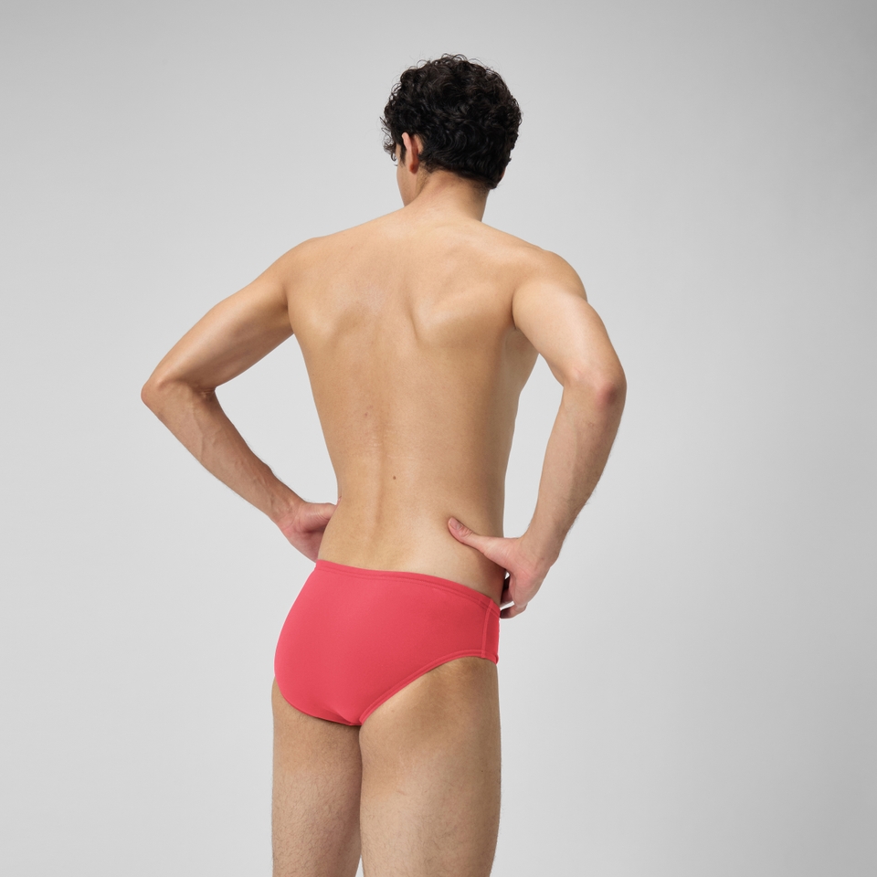 Men's Endurance Solid One Brief Red