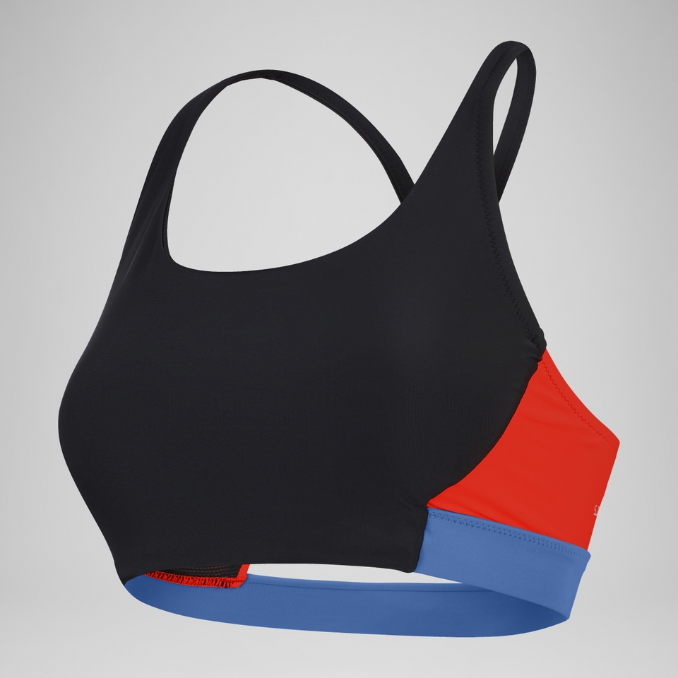 Women's Bikini Top Black/Red