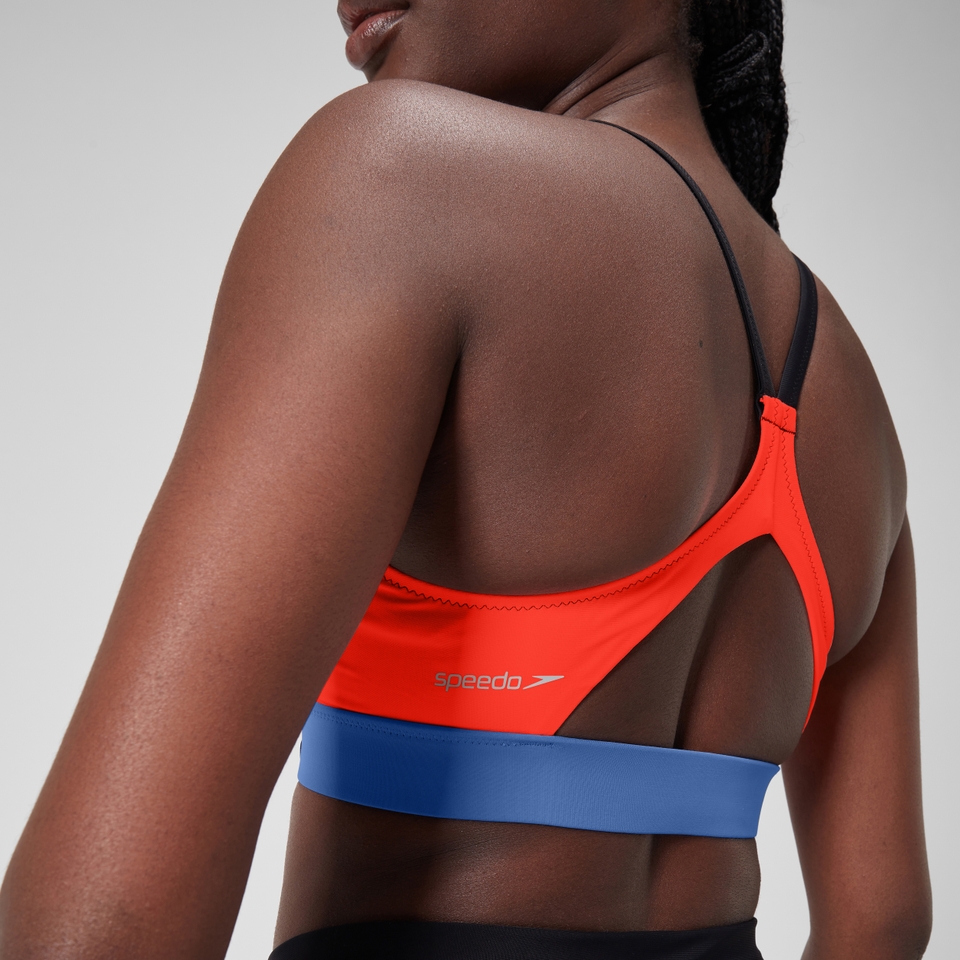 Women's Bikini Top Black/Red