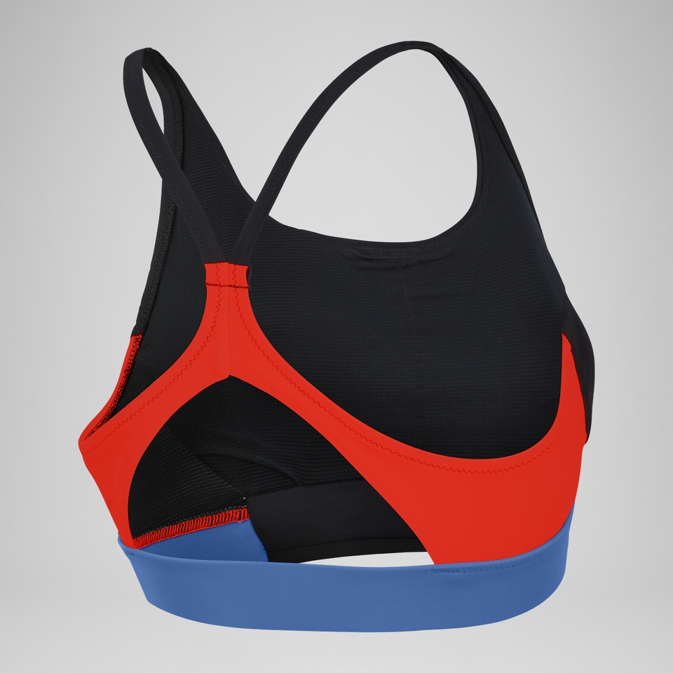 Women's Bikini Top Black/Red