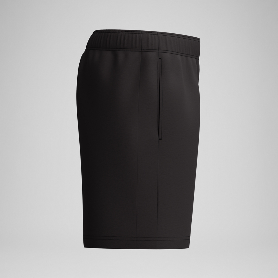 Unisex Fleece Short Black