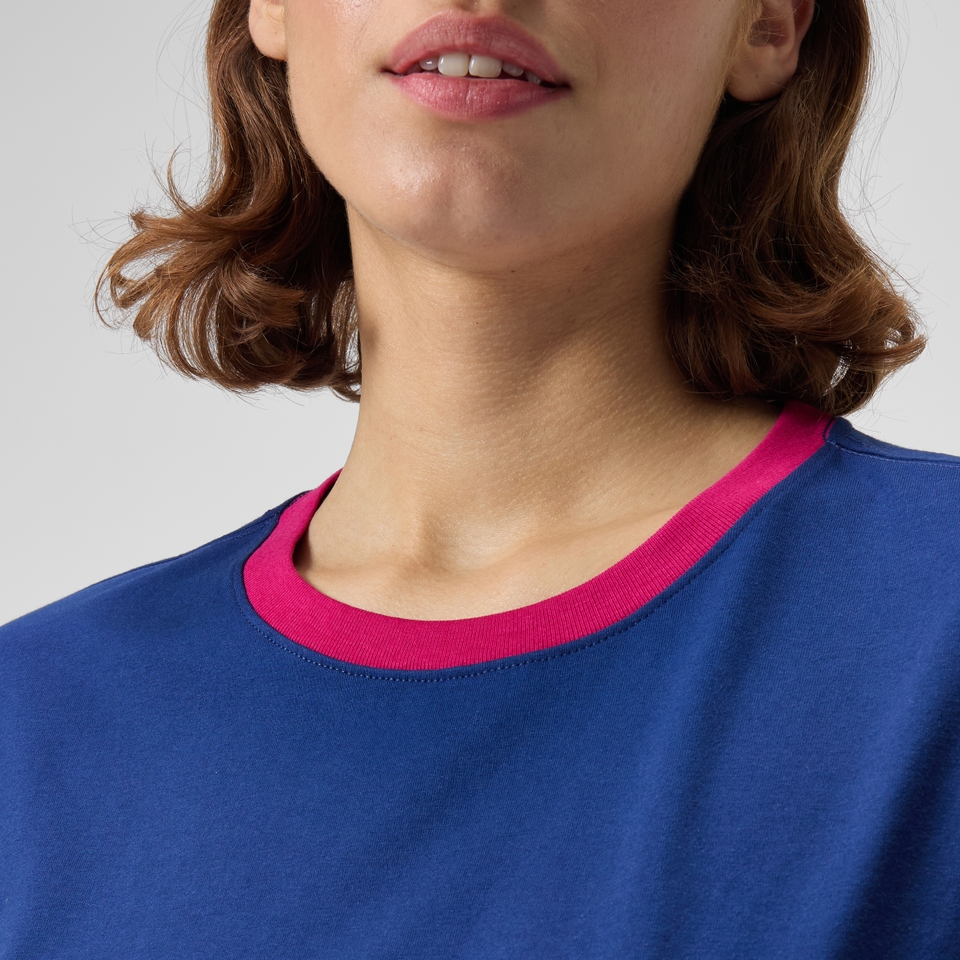 Women's Colorblock Vibe Tee Navy