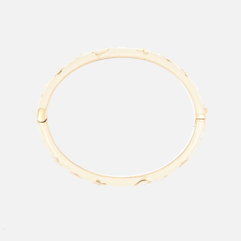 Coach Gold-Plated Chubby Bangle