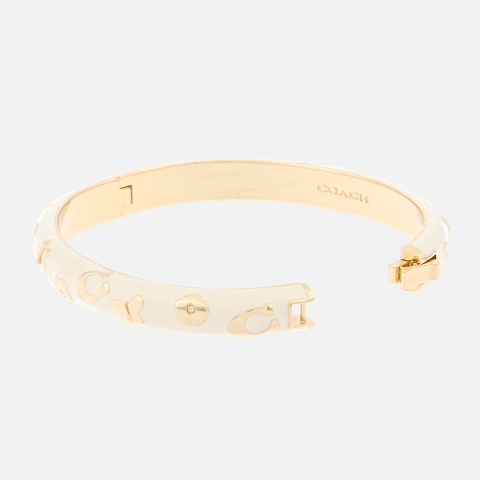 Coach Gold-Plated Chubby Bangle