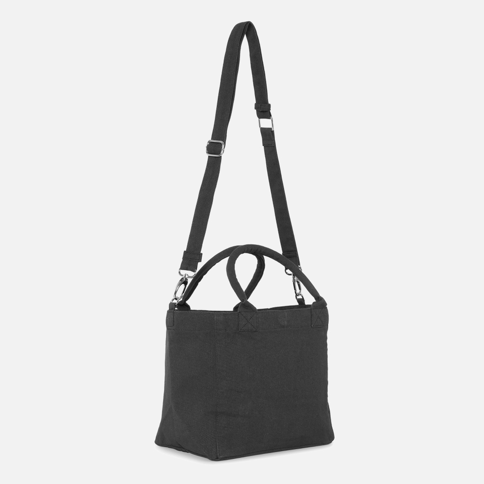 Ganni Easy Printed Recycled Canvas Small Shopper Bag