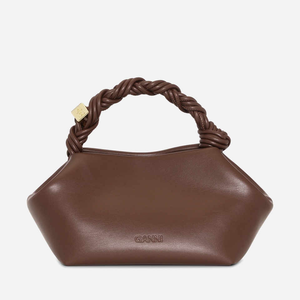 Ganni Bou Recycled Leather and Faux Leather Small Bag