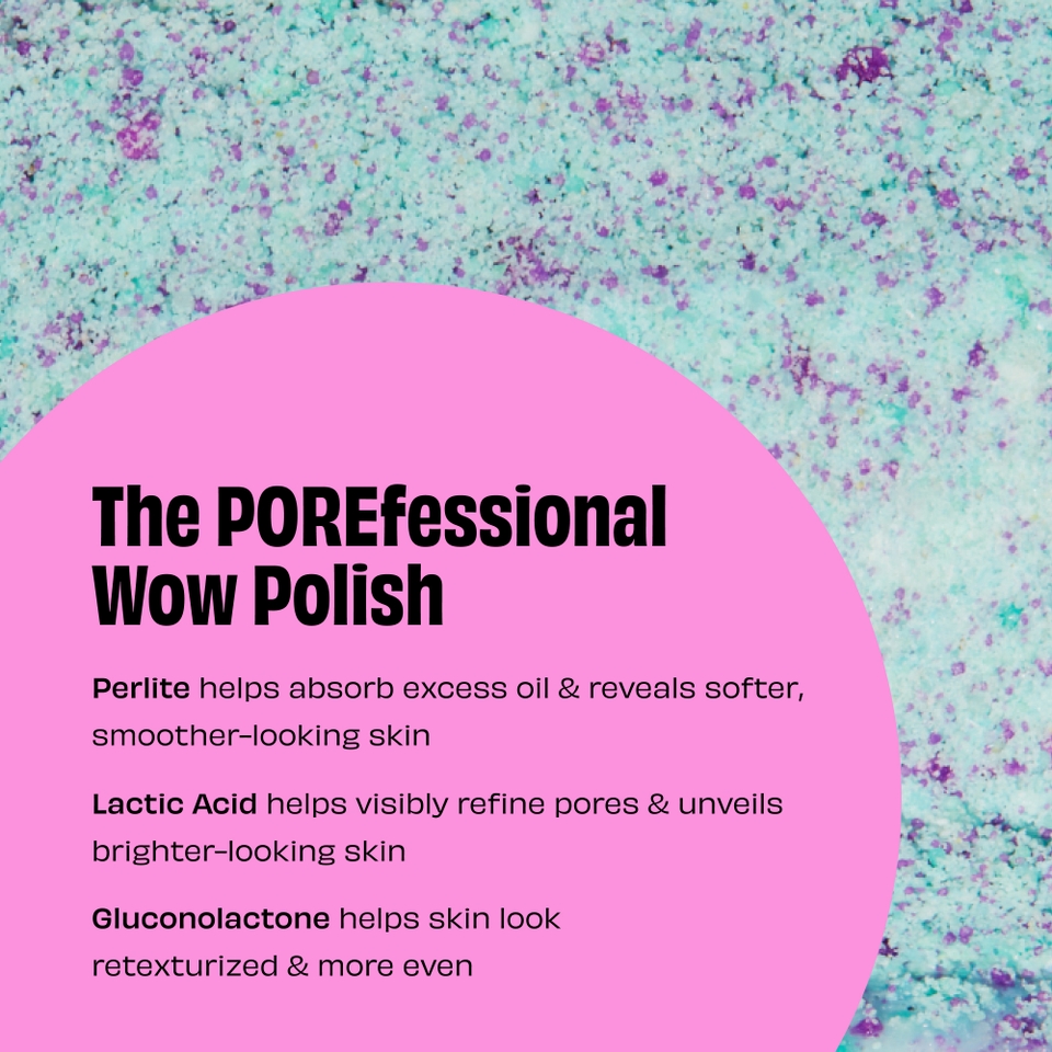 benefit Wow Polish 30 Second Triple Pore Exfoliating Powder 45g