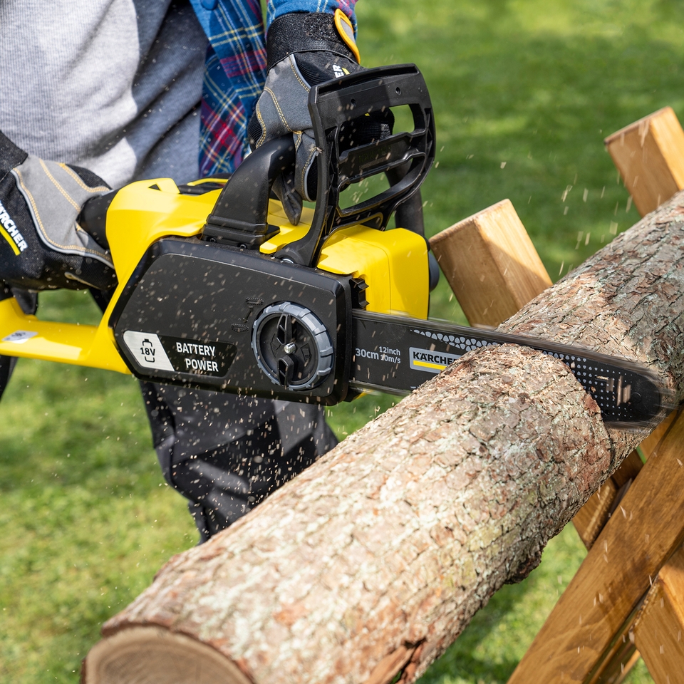 Karcher Cordless 1830 Chainsaw Homebase