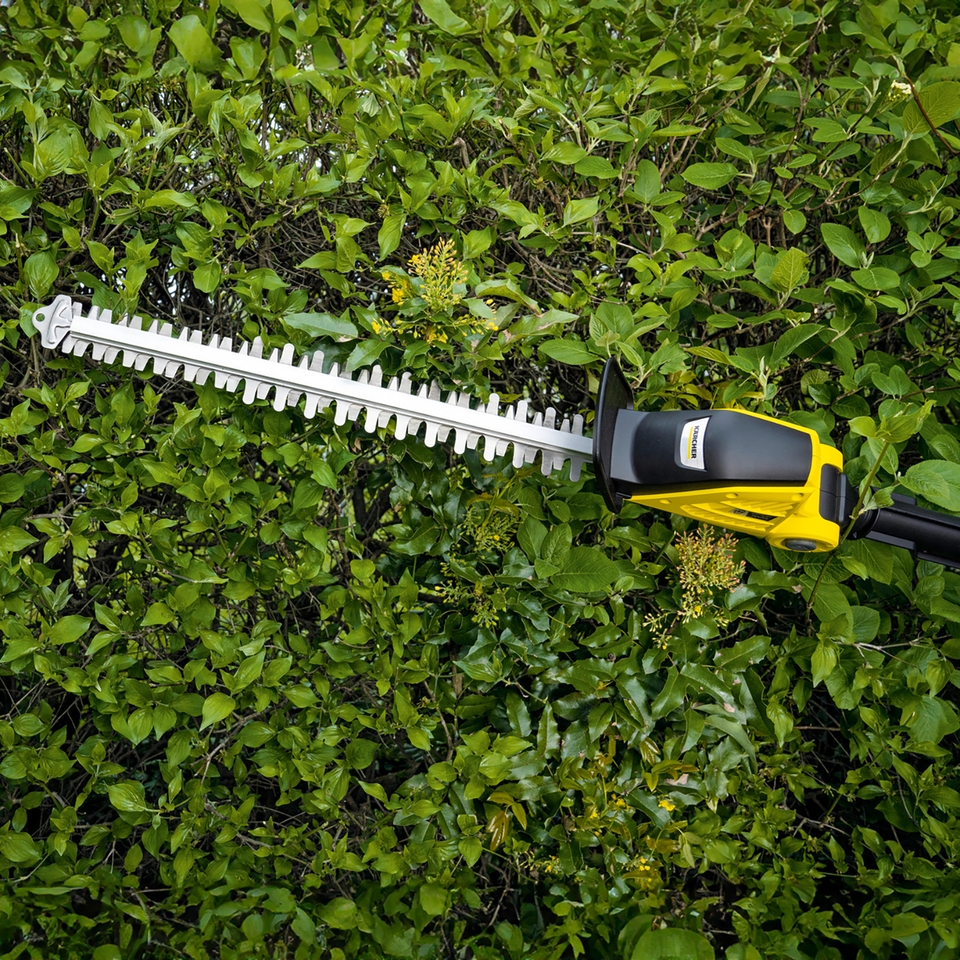 Karcher Cordless Pole Hedge Trimmer 18 45 Homebase