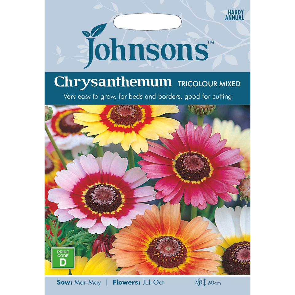 Chrysanthemum Tricolour Mixed Seeds